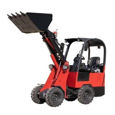 CE EPA Approval 970mm Wide Smallest Articulted Telescopic Boom Stone Bucket Mini Loader for Sale