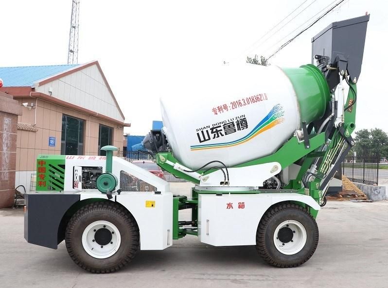 China 3m3 Output Capacity Jbc30r Automatic Self Loading Mobile Concrete Mixer