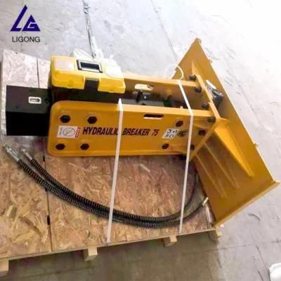 Pencil Type Hydraulic Rock Hammer for Skid Steer Loader