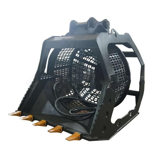 Construction Machinery Spare Parts Screener Bucket Rotating Screener Bucket Screening Bucket