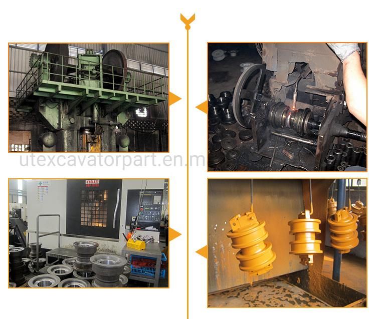 Undercarriage Parts PC200 D4 D4d D8r D7g Bulldozer Excavator Dozer Double Crawler Crane Track Roller Bolt Carrier Roller for D5g