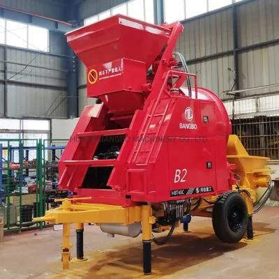 Lightweight Concrete Mixer and Pump Cement Truck for Construction Industrial