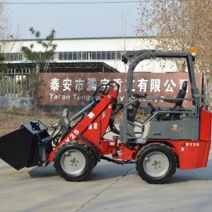Chinese 0.8ton Mini Front End Wheel Loader Agriculture Machinery for Sale