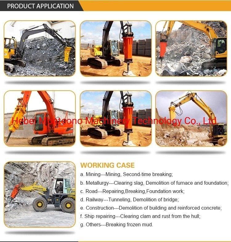 Backhoe Loader for Sb40 Sb43 Breaker Tunnel Crawler Mucking Loader