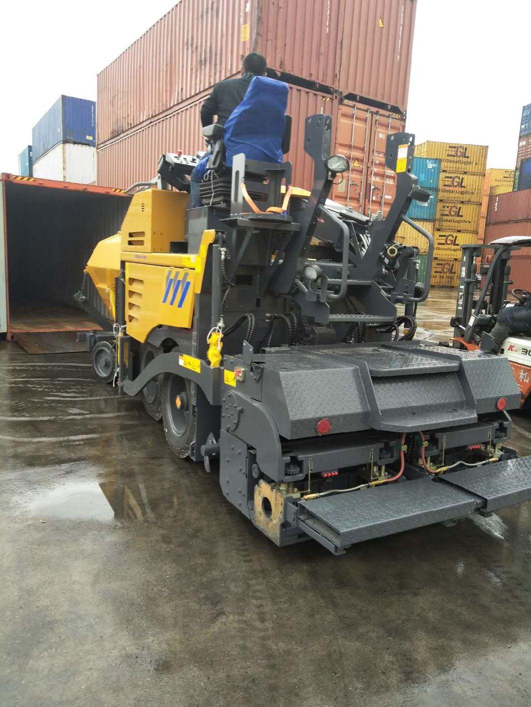4.5m Asphalt Road Paver Machine RP453L Mini Wheel Paver