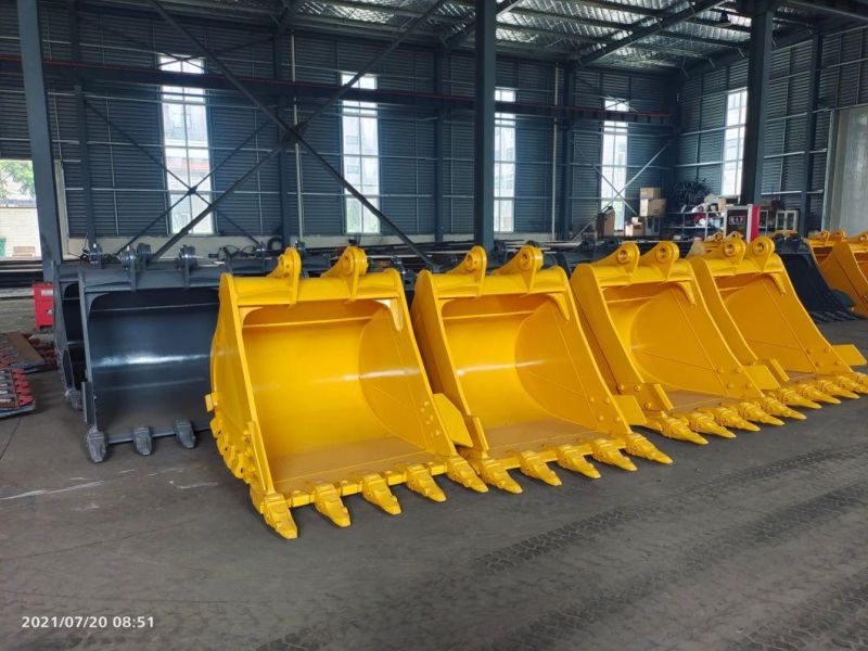 OEM Design Parts Excavator R330 2.0m3 Rock Bucket