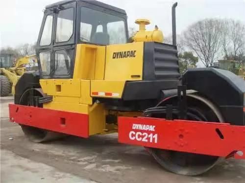 Good Condition Drum Road Roller Cc211 From DNP Construction Equipment