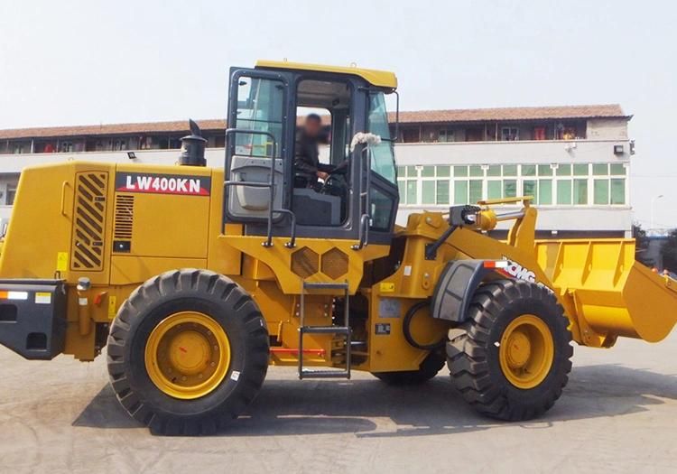 Chinese Wheel Loader Lw400kn 4ton with 2.4m3 Bucket Capacity