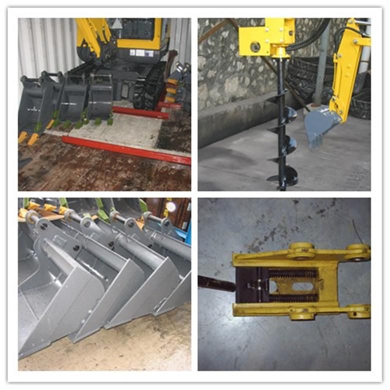 Zero Tail Japan Engine Kubota V2403 42.5HP Yuchai 3.5ton/4 Ton Mini Excavator Yc35sr for Sale