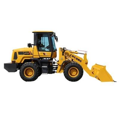 Lugong Mini Loader Wheel Loader High Quality Hydraulic Joystick Small Loader