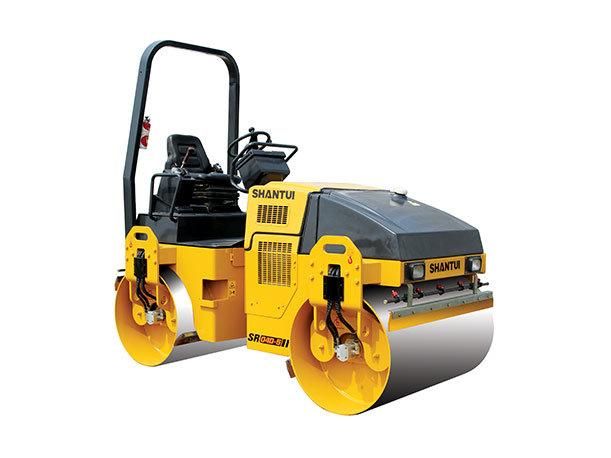 Shantui Mini Compactor Srd04 4000kg Small Double Drum Road Roller