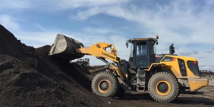 Liugong Articulated 5ton Wheel Loader 3cbm Bucket Capacity Front Loader 855h