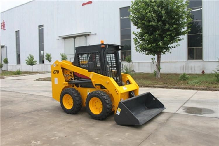 Wecan Wt870 870kg Loader Machinery Skid Steer