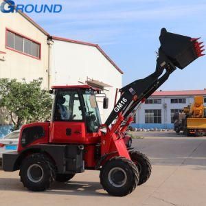 1.6t front end mini wheel loader GM16 for construction with good quality