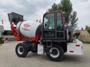 Self-Loading Concrete Mixer Mixing Truck 6500L Capacity