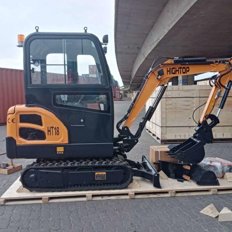 Front and Rear Digging with Side Swing Function High Quality Excavator/Digger