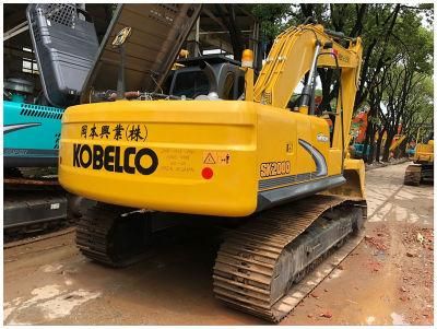 Japan Original Used Crawler Kobellco Sk200d/200-3/200-11 Excavators Low Price High Quality Hot Sale
