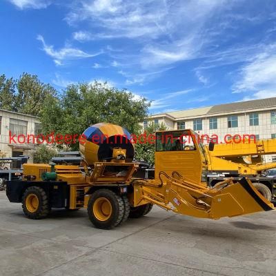 3500L Used Concrete Mixers, Portable Concrete Mixer