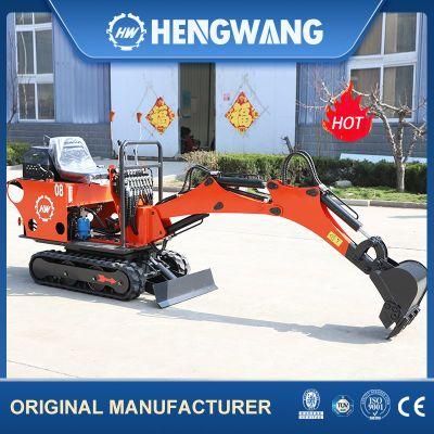 Micro Excavator Mini Excavator Small Digger with Crawler