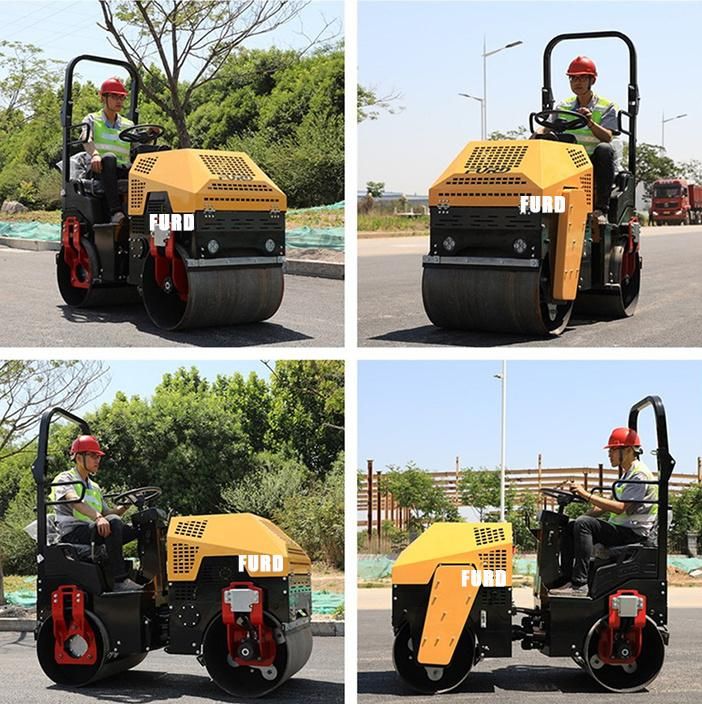 11 Years History Manufacturer of 1 Ton Vibratory Baby Roller Compactor