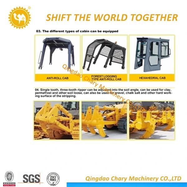 Hbxg 320HP SD8n Hydrostatic Bulldozer /Elevated Sprocket Bulldozer