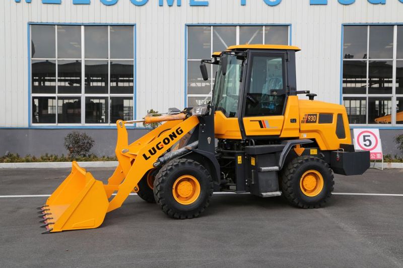 LG930 Lugong New Articulated Small Wheel Loader with CE