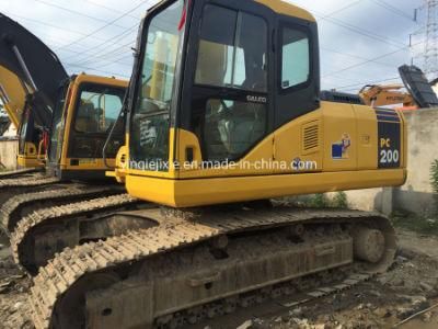 Used Komatsu Excavator Komatsu PC200-7 Hydraulic Excavator for Sale