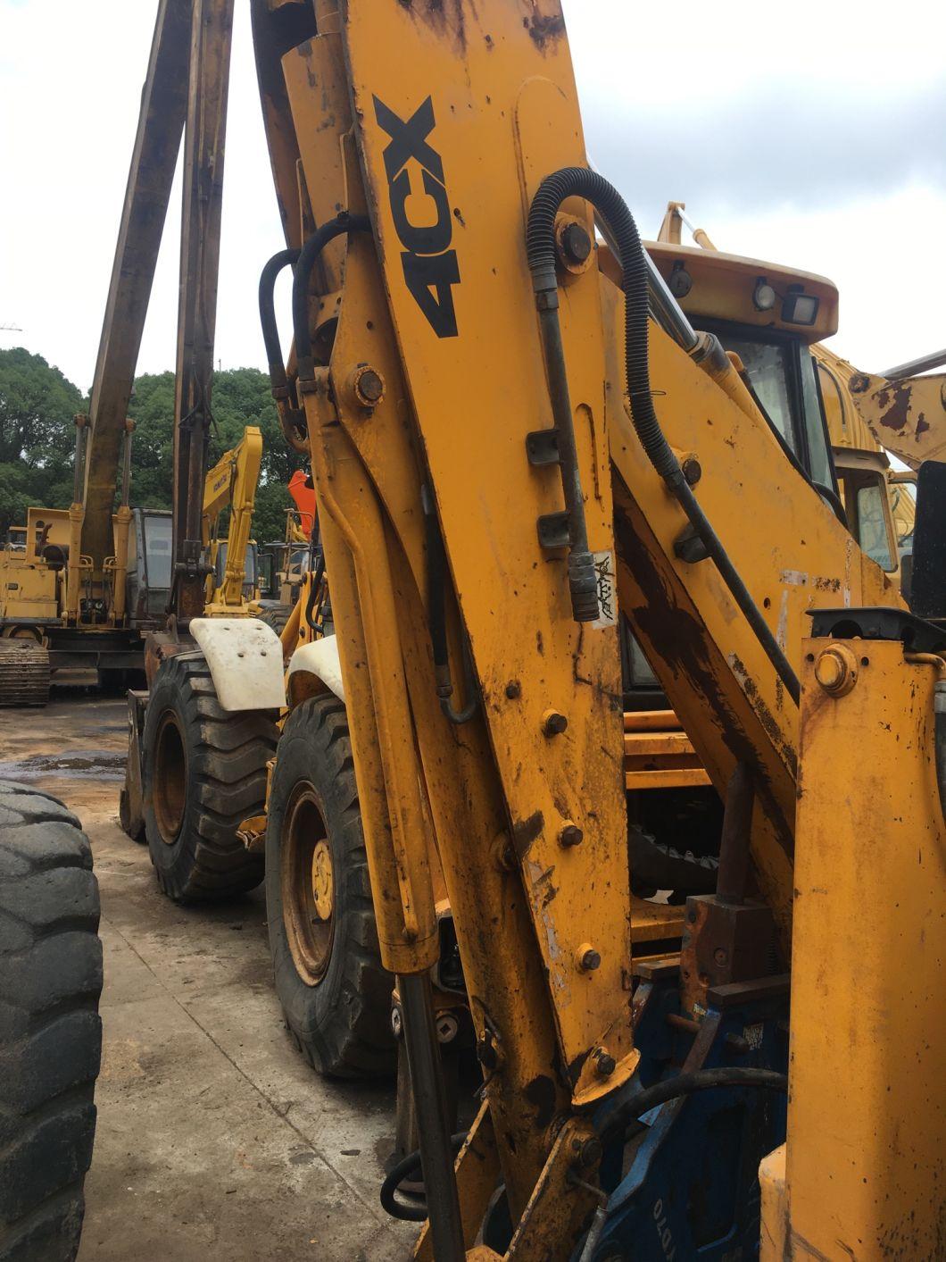 Used Original Jcb 4cx Backhoe Loader with Grapple Bucket