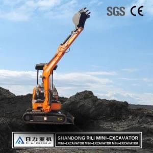 Cheap Chinese Crawler Mini Excavator 2.5ton Small Digger Mini Pelles for Sale