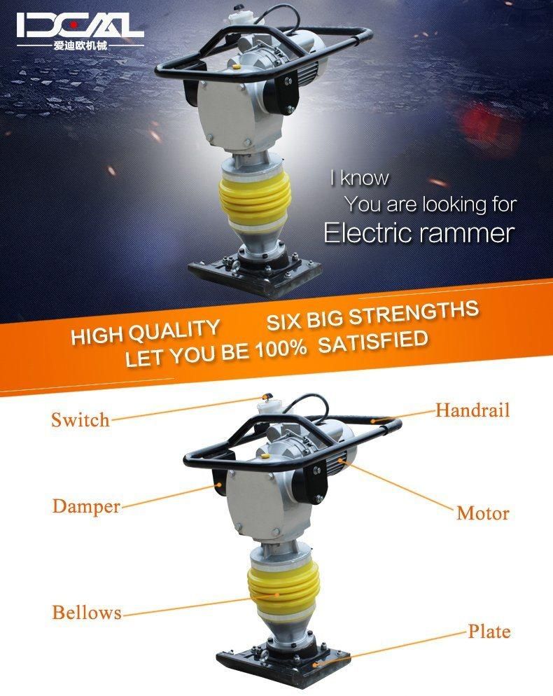 Engine Jumping Jack Rammer High Quality Electric Rammer for Sale
