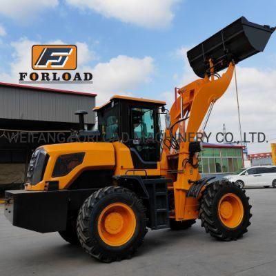 Forload Zl16 Mini Loader, 1600kgs Mini Wheel Loader, 1.8tons Small Wheel Loader with Euro5 Engine and EPA4 Engine