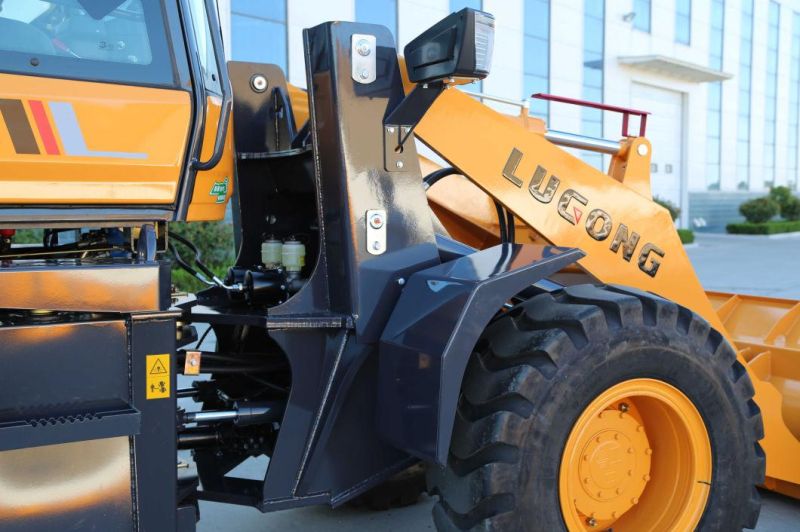 Export Air Brake Loaders with Customized Attachements for Food and Beverage Factory