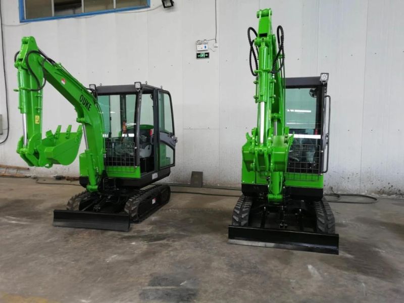 2.6t Crawler Excavator Long Boom Rubber Crawler Excavator Machine Manufacturer