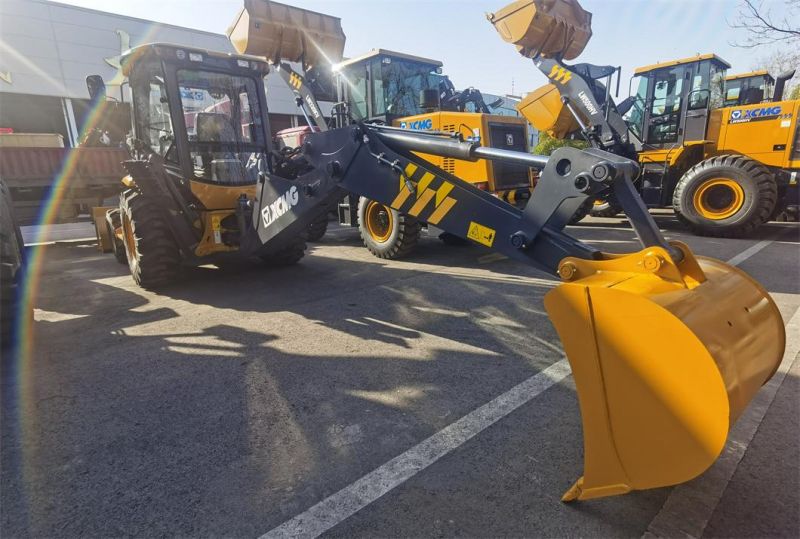 Chinese Top Brand Xc870K/Xc870HK Backhoe Loader Cheap Price 2500kg Loading Capacity