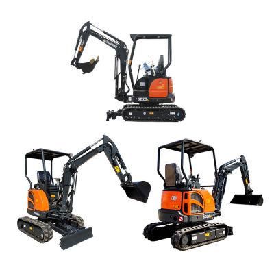 Free Shipping! ! ! 1000kg1.5ton 3.5ton Hydraulic Mini Excavator with Competitive Prices