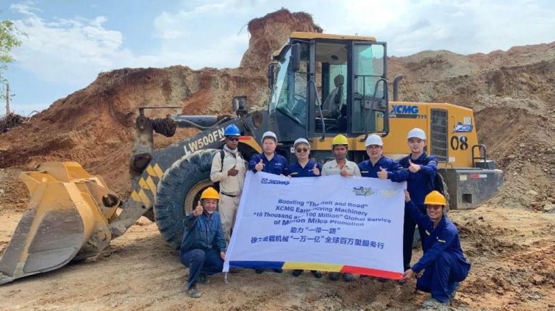 Construction Loader 5 Ton XCMG Lw500fn Wheel Payloader List for Sale