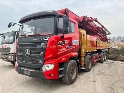 Secondhand Concrete Equipment Pump Machine Sy62m Pump Truck China Factory