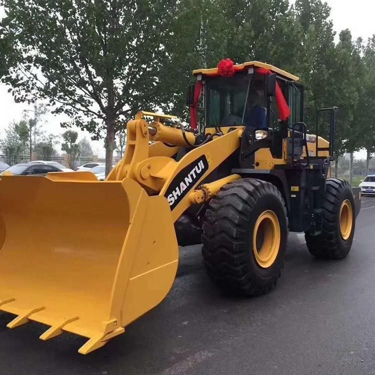 Factory Price of Shantui SL50wn 5 Ton 3m3 Bucket 162kw Industrial Wheel Loader Used for Sale