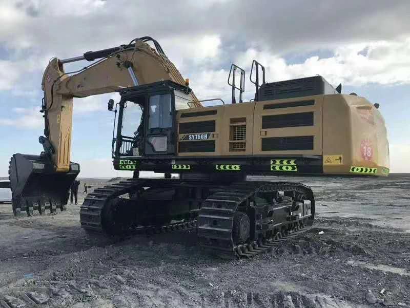 Famous Brand China Large Crawler Excavator Sy390h with Spare Parts for Sale