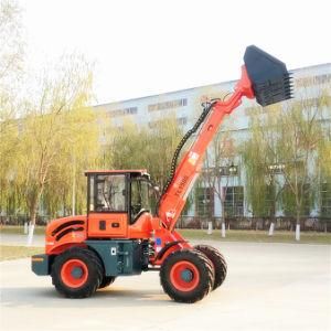 50HP 4WD Farm Tractor with Front Loader Tl1500 Telescopic Wheel Loader