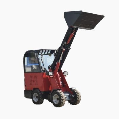 China CE 0.6ton Front Compact Small Farm Construction Telescopic Telehandler Mini Wheel Loader for Sale