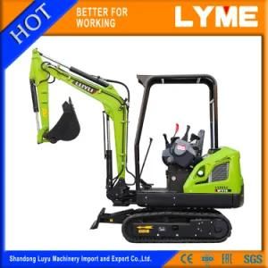 Good Supervision of Production Mini Excavator Ly18 with Quick Change for Trench