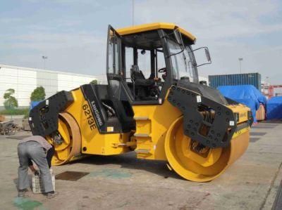 Liugong 13 Ton Clg6213e Double Drum Soil Road Roller in Bangladesh