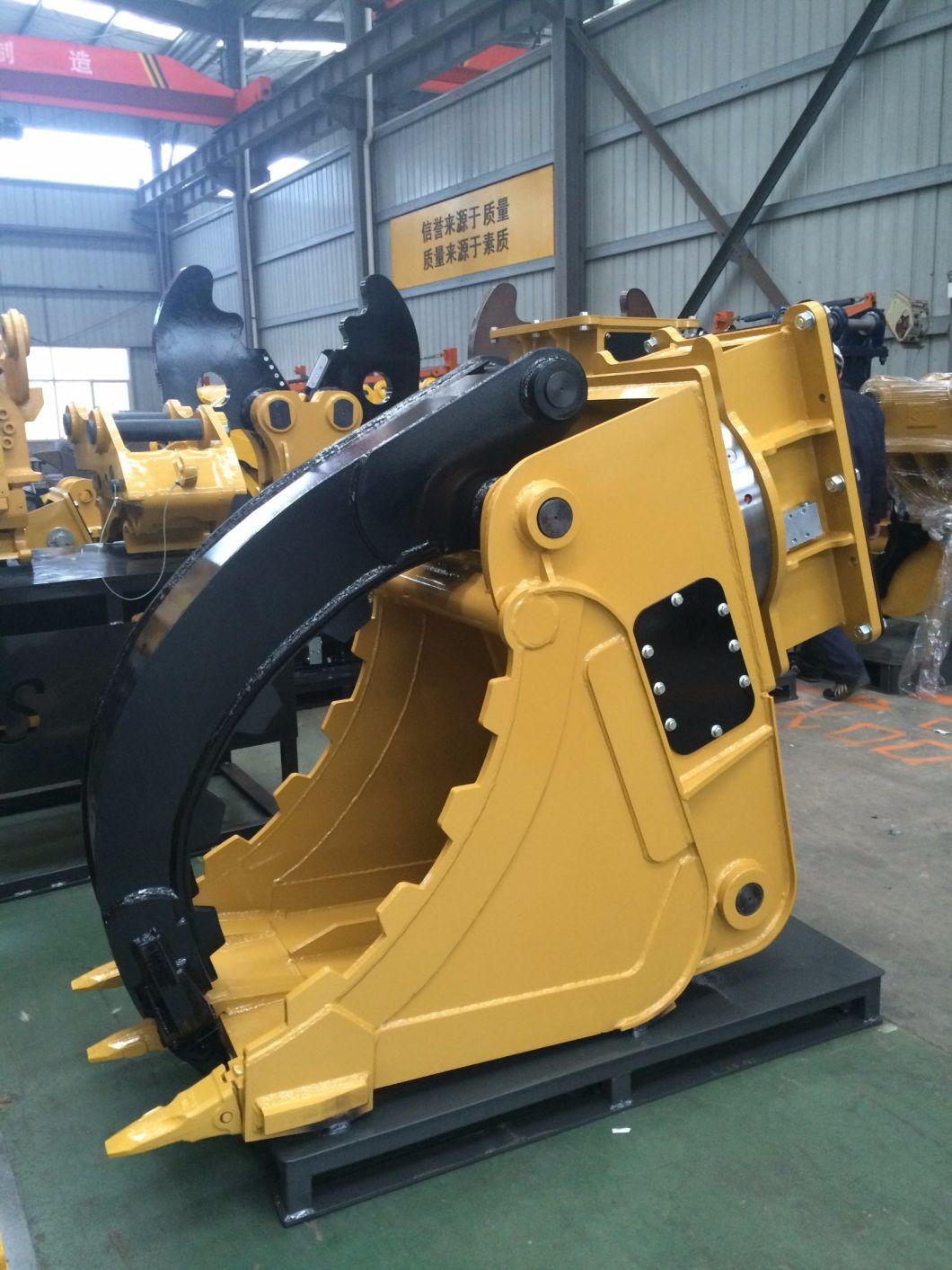 Excavator Rotating Bucket Grab Hydraulic Bucket Clamp Thumb Grapple Bucket