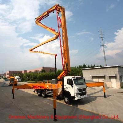 China 30m Truck Mounted Pump in Uzbek