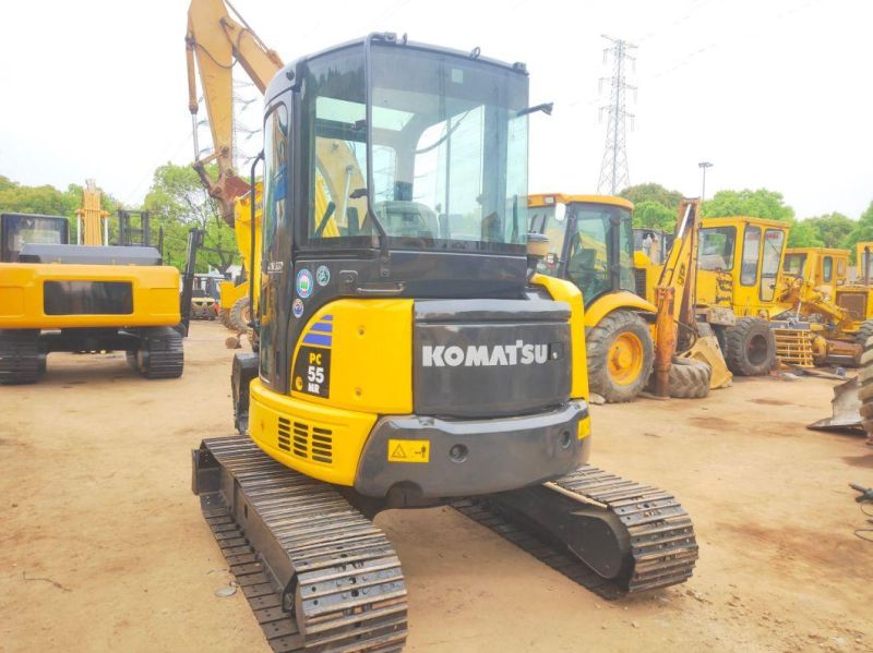 Used Komatsu Mini Excavator/Mini Digger. Komatsu PC55mr Crawler Excavator for Sale