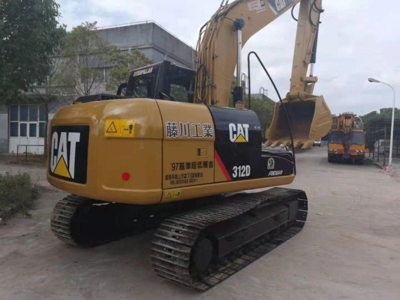 XCMG 12ton Used Mining Crawler Excavators 312D/312c/312e with Well Maintance, Good Working Condition Cheap Price on Sales