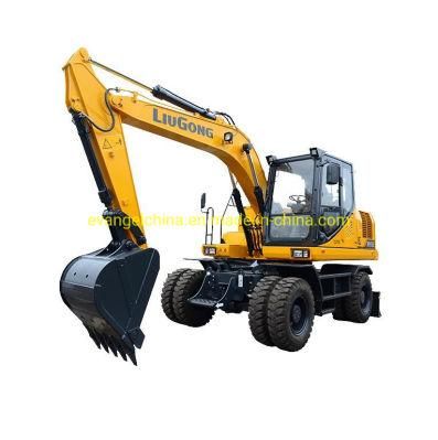 Liugong 15ton Hydraulic Wheel Excavator W915e