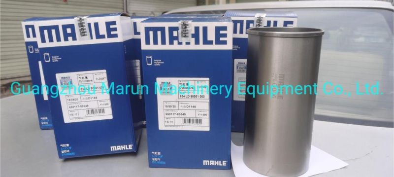 Hot Selling Original Quality Diesel Engine Parts 650117-00049 Genuine Mahle D1146 Cylinder Liner for Dh300-7