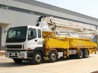 China Top Brand Larggest 70m 8*4 Truck Mounted Concrete Boom Pump Hb67V with Good Price